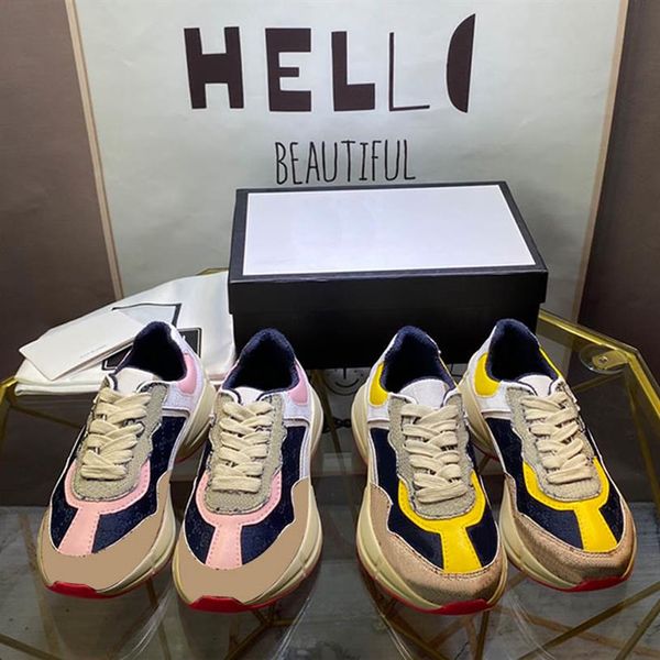 

kids shoes children fashion sports sneakers lovely contact color old dad boys girls matching clunky school footwears254m, Black;red