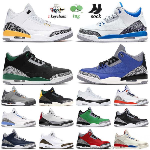 

shoes mens womens jumpman iii basketball shoes pine green laser orange sports blue cement cool grey animal instinct fragment knicks rivals u, Black