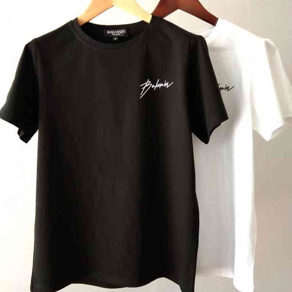 

women's t shirt flocked bajia t shirt cotton short sleeve men's and women's kukq, White