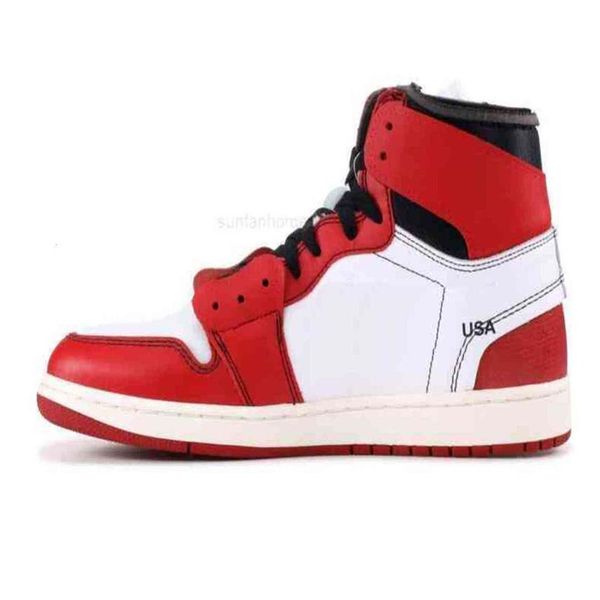 

size 4y 4 5y 5y high og jointly signed 1s unc sneaker shoes chicargo red powder blue sneakers youth trainers2896, Black