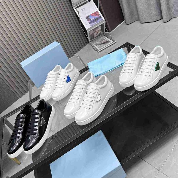 

classic canvas leather sneakers sporty shoes white black grey casual shoe for man woman platform trainer basket sneaker rubber sole size 35-