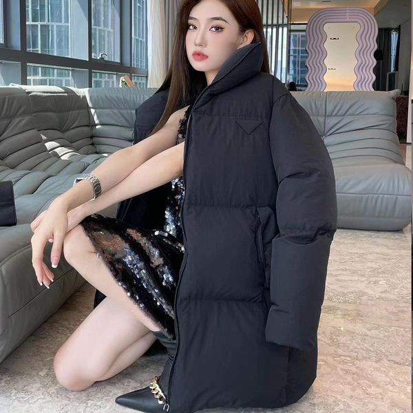 

22 designers down jacket coat fashion parka jackets womens medium long bread down jacket sportswear streetwear hoodie light warm wool much, Black