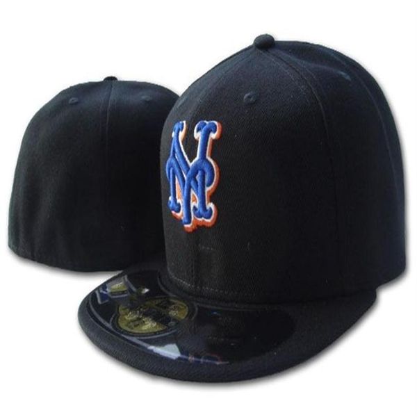 

mets fitted hats baseball caps flat peak hip hop houston cap men women full closed gorra252e285l, Blue;gray