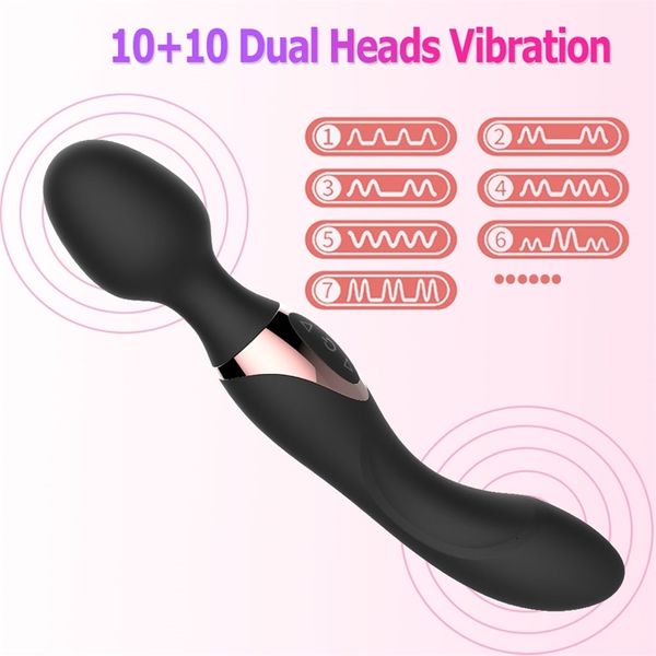 

toys masager toy toy massager new 10 speed powerful vibrators for women magic dual motors wall body spot vhf5 uukt