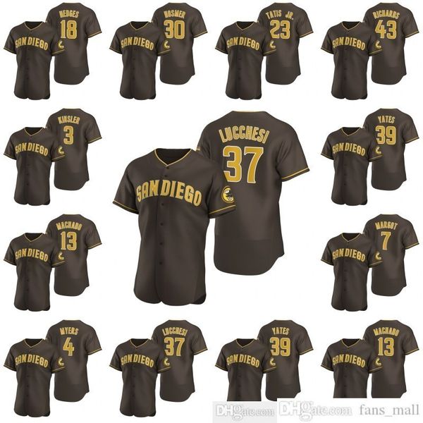 

2021 baseball men ian kinsler wil myers jerseys stitched manuel margot manny machado authentic women youth jersey, Blue;black