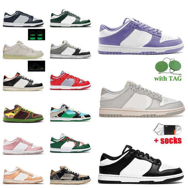 

2022 new arrival low running shoes mens womens sb og platform sports sail light bone purple pulse black white harvest moon