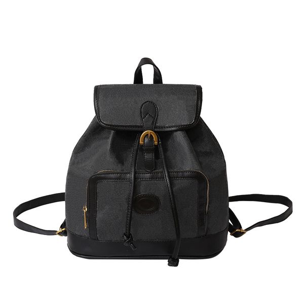 

brand designer backpack for women men backpacks string bags pu leather small size women printing back pack bag chaog248