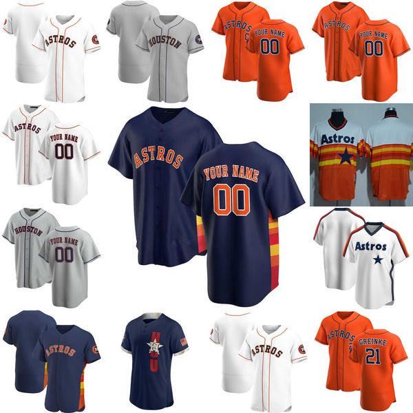 

custom jersey houston''astros''mens women youth 27 jose altuve 21 zack greinke 2 alex bregman 1 carlos correa baseball j, Blue;black