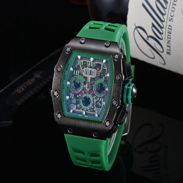 

2021 a3 mens watch montre homme silicone quartz watches man fashion waterproof sports luxury men watches reloj hombre 227p, Slivery;brown