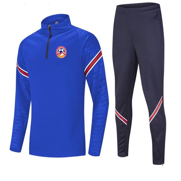 

the latest armenia national football team men's jogging suit football training tracksuits soccer can be customized logo emble293e, Black;red