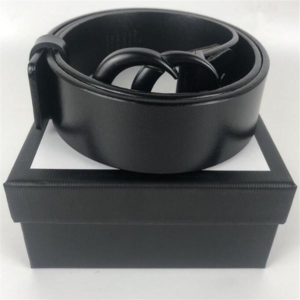 

high-quality luxury men designers belts cintura ceinture femmes gurtel fashion leather belt width 3 8cm with box293v, Black;brown