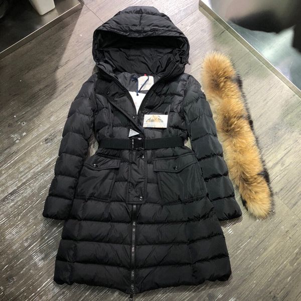 

2023luxury france mens down jacket letter monclair logo knitted women parkas panel casual coats bomber jackets designers men s clothing 0siz, Black