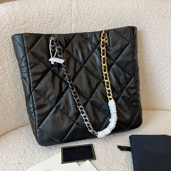 

r leather totes bag womens classic quilted designers shoulder bag fashion luxury brands crossbody handbags messenger shopping purses