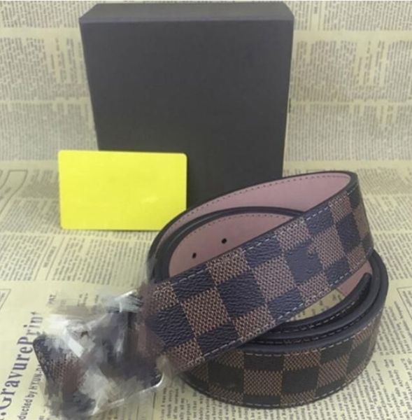 

multi gold silver hardware belt for men and women retail wholesale lvbelts welcome customers with box, Black;brown