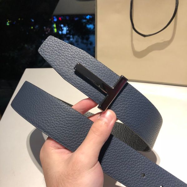 

designer belt mens belts 40mm luxury brand official replica made of genuine calfskin with advanced buckle waistband for man tf016, Black;brown