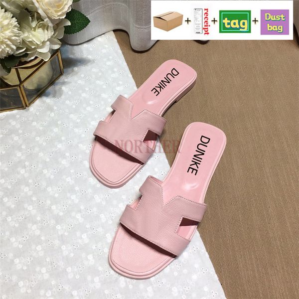 

gai classic sandals genuine leather beach slipper designer slides women shoes summer luxury flat slide flip flops crocodile, Black
