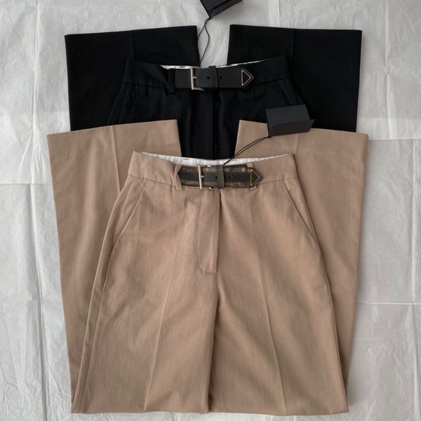 

designer 2022 women's pants autumn straight loose full pants outwear, Black;white