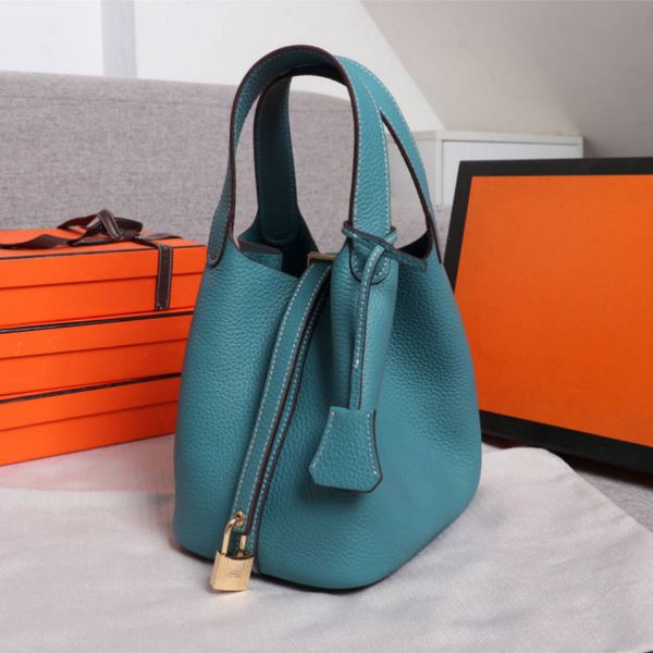 

7a luxury designer bags genuine leather totes litchi stria golden metal fashion handbags