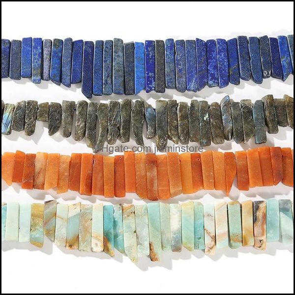 

stone labradorite natural stone amethyst rec rose quartz citrine irregar bar stones tal 2mm hole charms for necklace jew dhseller2010 dhepa, Black