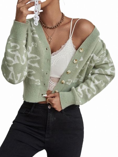

women's sweaters graphic pattern button up cardigan z4h2#, White;black