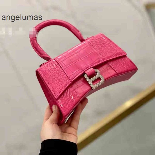 

bags hourglass bag balenciga shoulder woman luxury shaped designer handbags crocodile pattern minority handbag messenger j82k