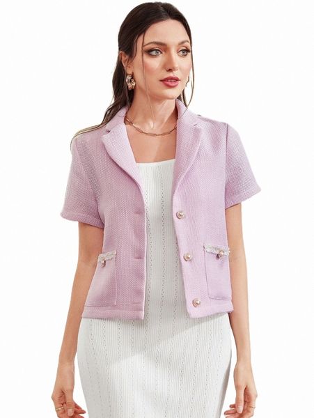 

women's down & parkas pocket patched button front overcoat n7la#, Black