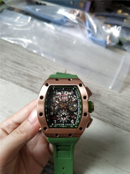 rose gold green