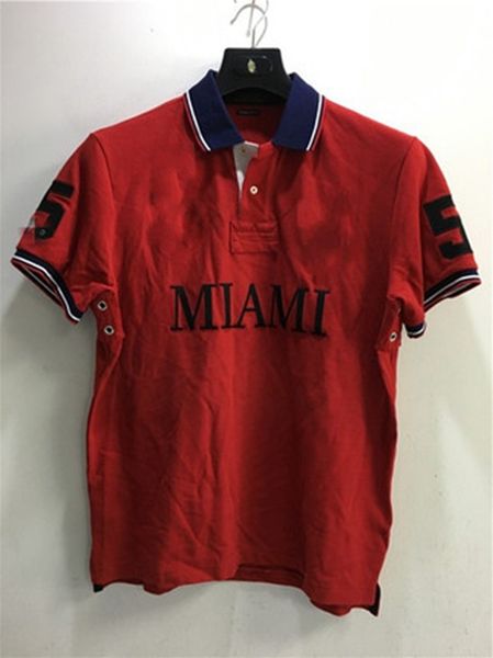 

wholesale 2106 summer new polos shirts european and american men's short sleeves casual colorblock cotton large size embroidered fashio, White;black