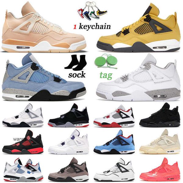 

shoes sail black cat oreo university blue 4 4s men basketball shoes shimmer taupe haze fire red bred diy womens mens trainers sport sneakers