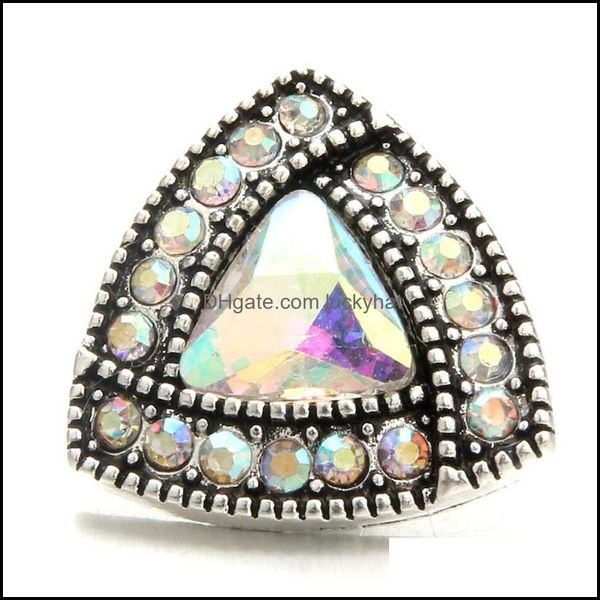

clasps hooks noosa snap jewelry triangle rhinestone buttons fit diy 18mm button bracelet necklace christmas gift drop dhseller2010 dh02h