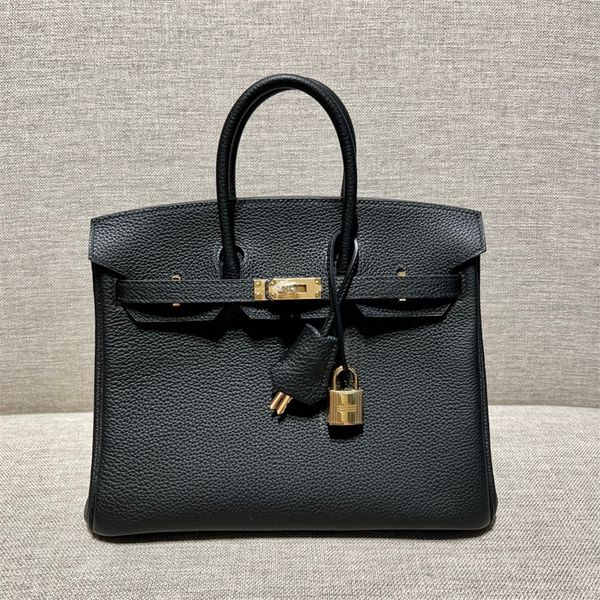 

designer birkins herms bags full manual custom platinum bag lychee pattern togo calf leather handbag bk25 30