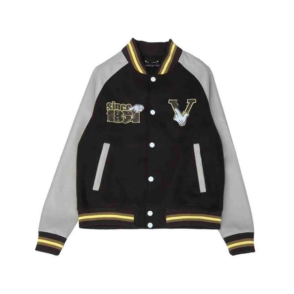 

men's plus size outerwear & coats round neck embroidered and printed polar style summer wear with street pure cotton 22rrcc8, Black;brown