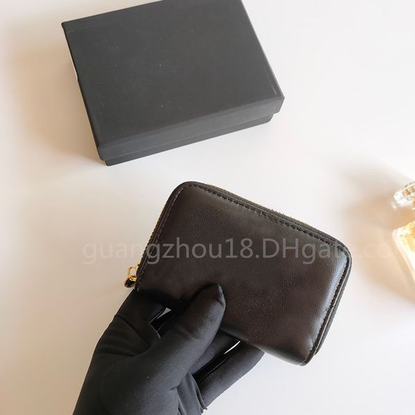 

fashion mini woman's card holder portable short wallets zipper purses 11.5x8cm p0945, Red;black