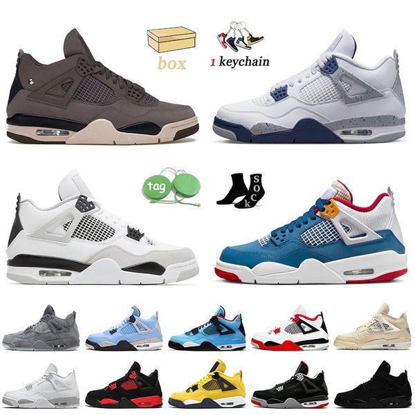 

fashion jumpman 4 basketball shoes a ma maniere messy room 4s white oreo midnight navy black cat sail red thunder bred military infrared sea