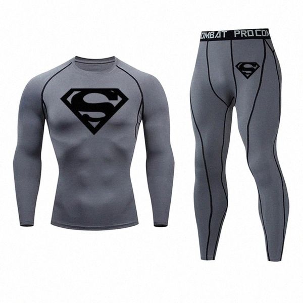 

men's thermal underwear men's thermal underwear winter clothing warm t-shirt pants leggings tracksuit for men 2 sets compression s, Black;white