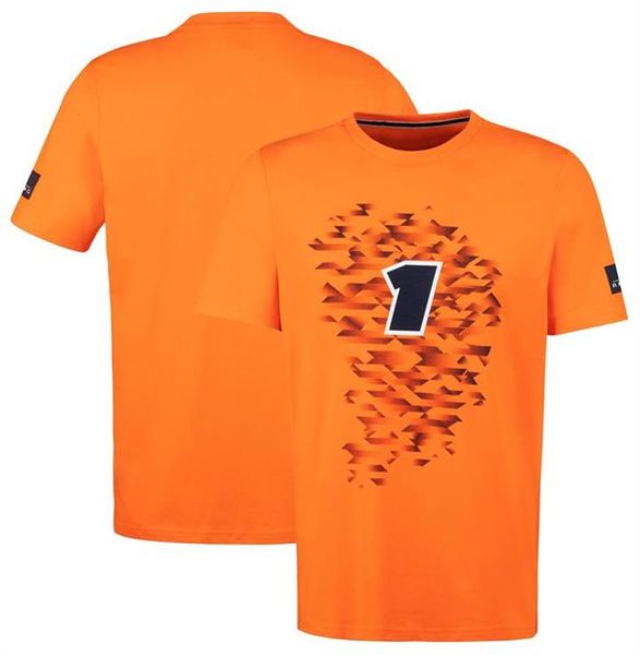 

f1 t-shirt men's short sleeve team joint summer breathable sports racing suit
