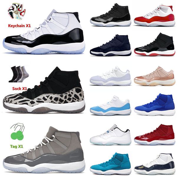 

original 11 11s xi basketball jumpman shoes concord animal instinct legend blue citrus cool grey metallic silver varsity red men women train