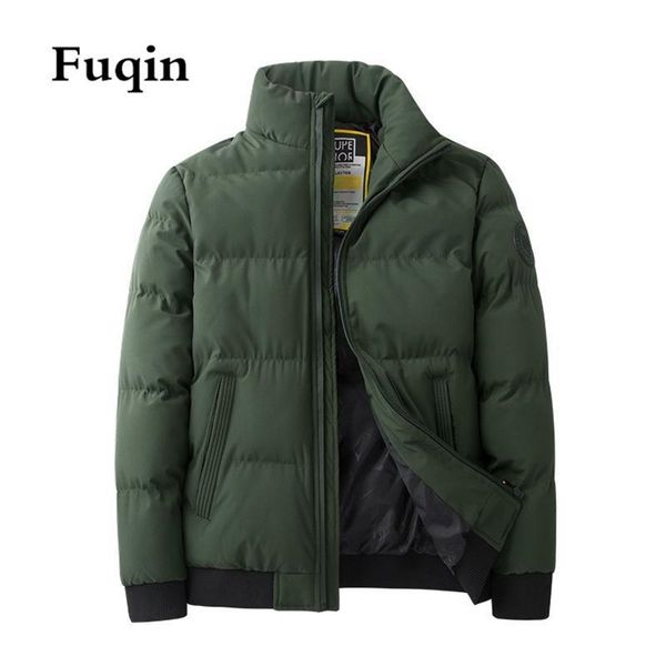 

mens down parkas mens lightweight jacket mens winter keep warm padded parkas ski jackets waterresistent zipper up autumn coat man stand coll, Black