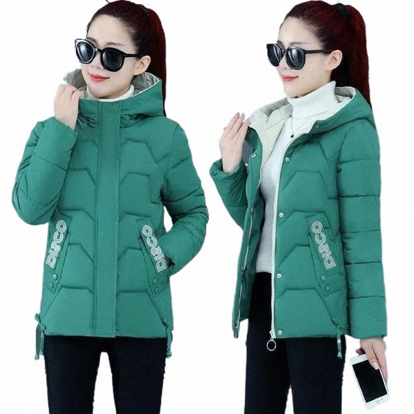 

women's down & parkas women's down & parkas coats 2021 winter fashion cotton thick warm comfortable female jacket embroidery short, Black