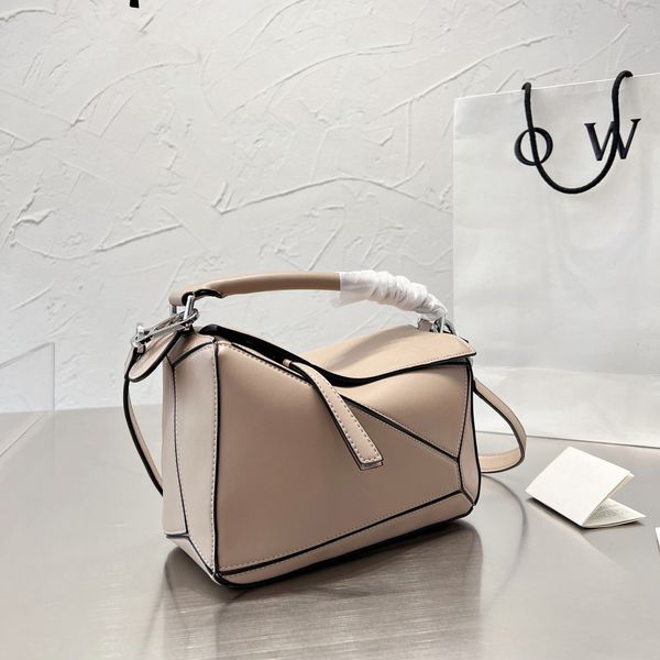 

designer bags shoulder handbags fashion brand women geometric package leather handbag for ladies