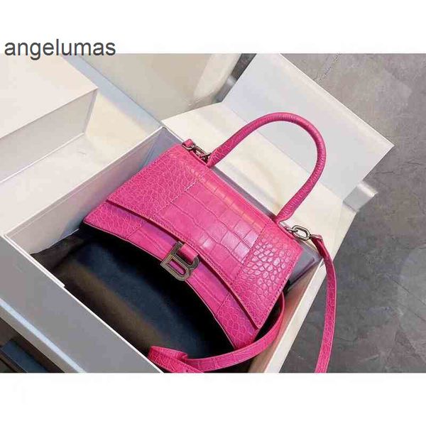 

one hourglass leather bag balenciga bags designer messenger luxury crocodile hand-held shoulder handbags women's qdd1 woman