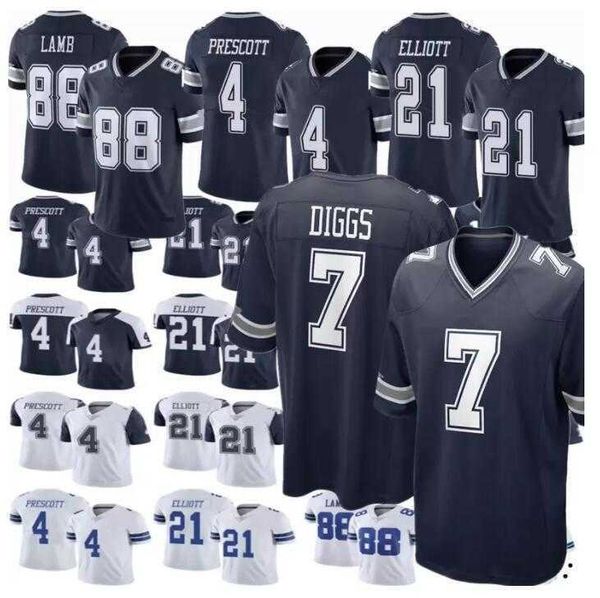 

custom micah parsons jersey dallas''cowboys''7 trevon diggs ceedee lamb dak prescott ezekiel elliott leighton vander esc