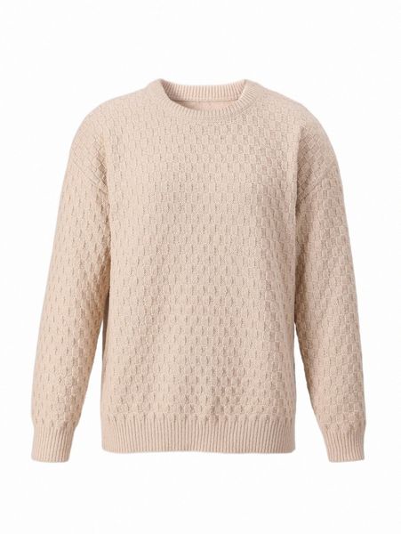 

women's sweaters round neck drop shoulder sweater j1cb#, White;black