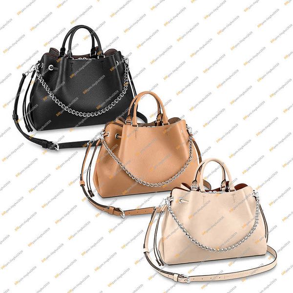 

designer bags luxury bella tote handbag shoulder bag crossbody genuine leather 5a m59200 m59203 purse pouch, Brown;gray