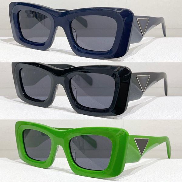 

Brand Designer Men Sunglasses Croissant Stereoscopic crack OPR 13ZS Vintage Ladies Symbole signature Irregular Square Sun Glasses Party Shades Eyewear with box