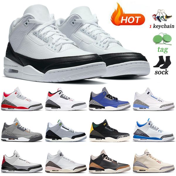 

fragment x jumpman 3 basketball shoes 3s iii trainers fire red unc cool grey desert elephant muslin neapolitan chlorophyll racer blue mens w