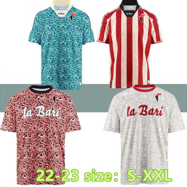 

2022 ssc bari special soccer jersey limited-edition bari x lc23 home away 22 23 jersey football shirts botta maiello maita galano d'err, Black;yellow