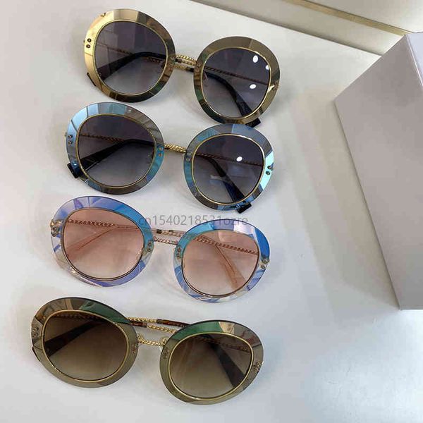 

sunglasses metal circular braid collection design pk 262 fashion twist gold temples gradient lenses uv400 summer riding, White;black