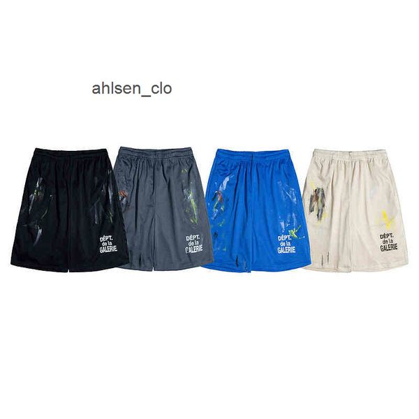 

galleryes trendy shorts short splash graffiti mesh, White;black