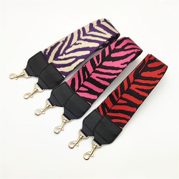 

wome handle bag strap diy shoulder handbag accessories cross body messenger nylon bag straps, Black